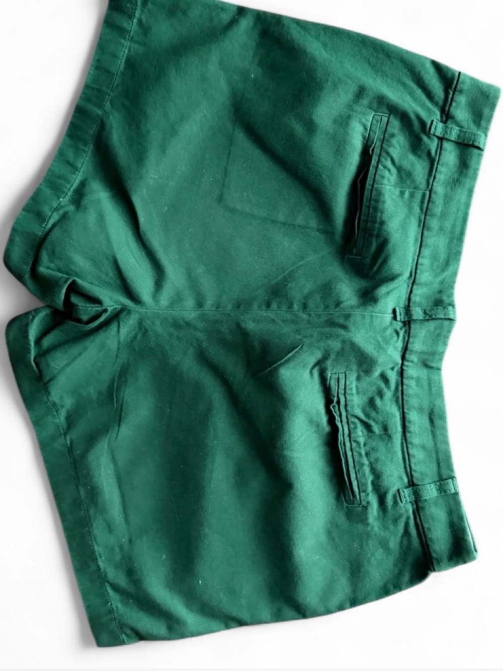 2 pair of Women’s Light Blue Casual Cotton-Blend Shorts - Picture 6 of 6
